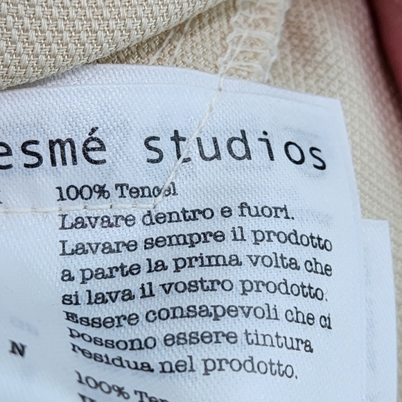 Esme Studios Women's Tencel High Neck Sweater - L - Picture 6 of 6